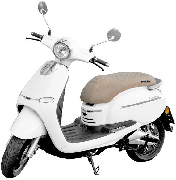 El-scooter 3000 W - Hvid - 27995 DKK - Elektriske knallerter klasse I ...